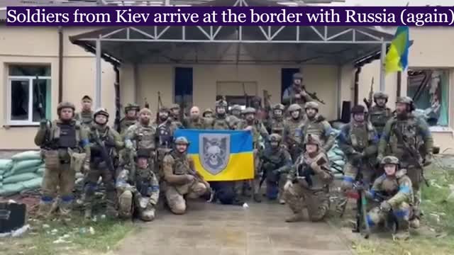 Still a new one FAKE or just new show? Soldiers from Kiev arrive at the border with Russia (P2)