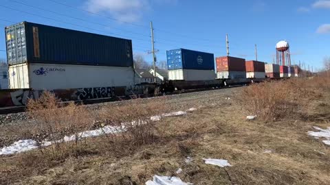 In the Sun! CSX East Rochester, NY 3/7/21