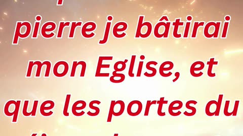 "Pierre : Le Rocher de l’Église" Matthieu 16:18.#shortvideo #short #youtubeshorts #youtube #ytshorts