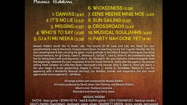 Mosaic Riddim - 'Crossroads'