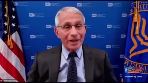 Fauci's slip of the tongue you have to see