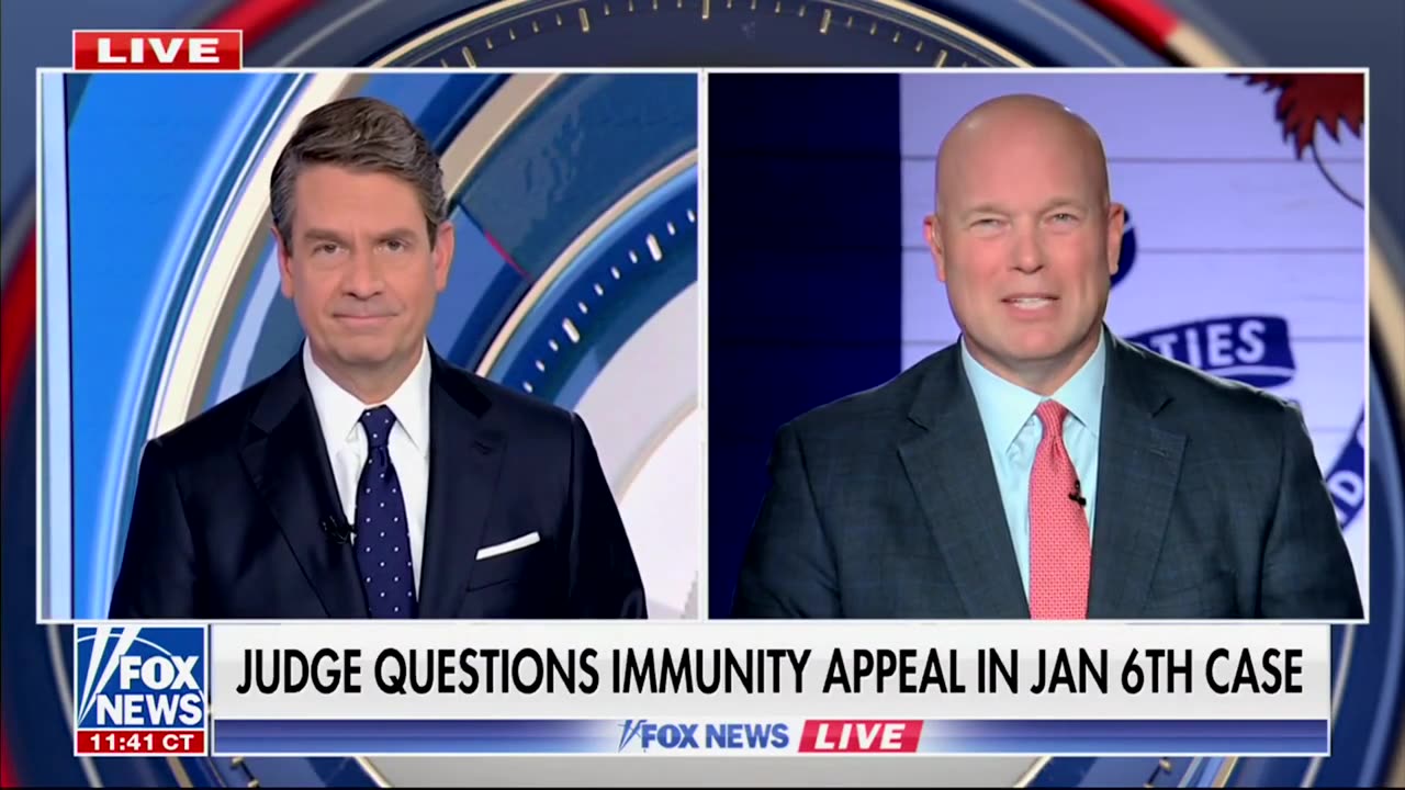 Matt Whitaker on Fox News Live 01.13.2024