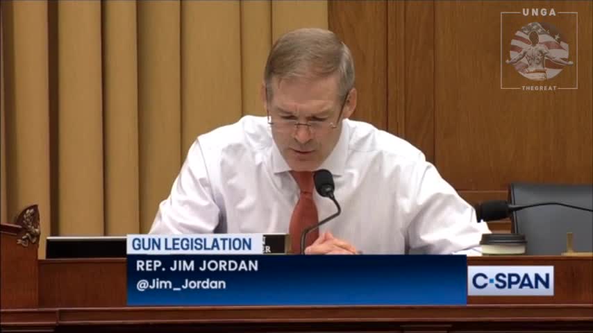 Rep. Jim Jordan Slams Democrat Bill, Calls It Just Another Attack on the 2nd Amendment