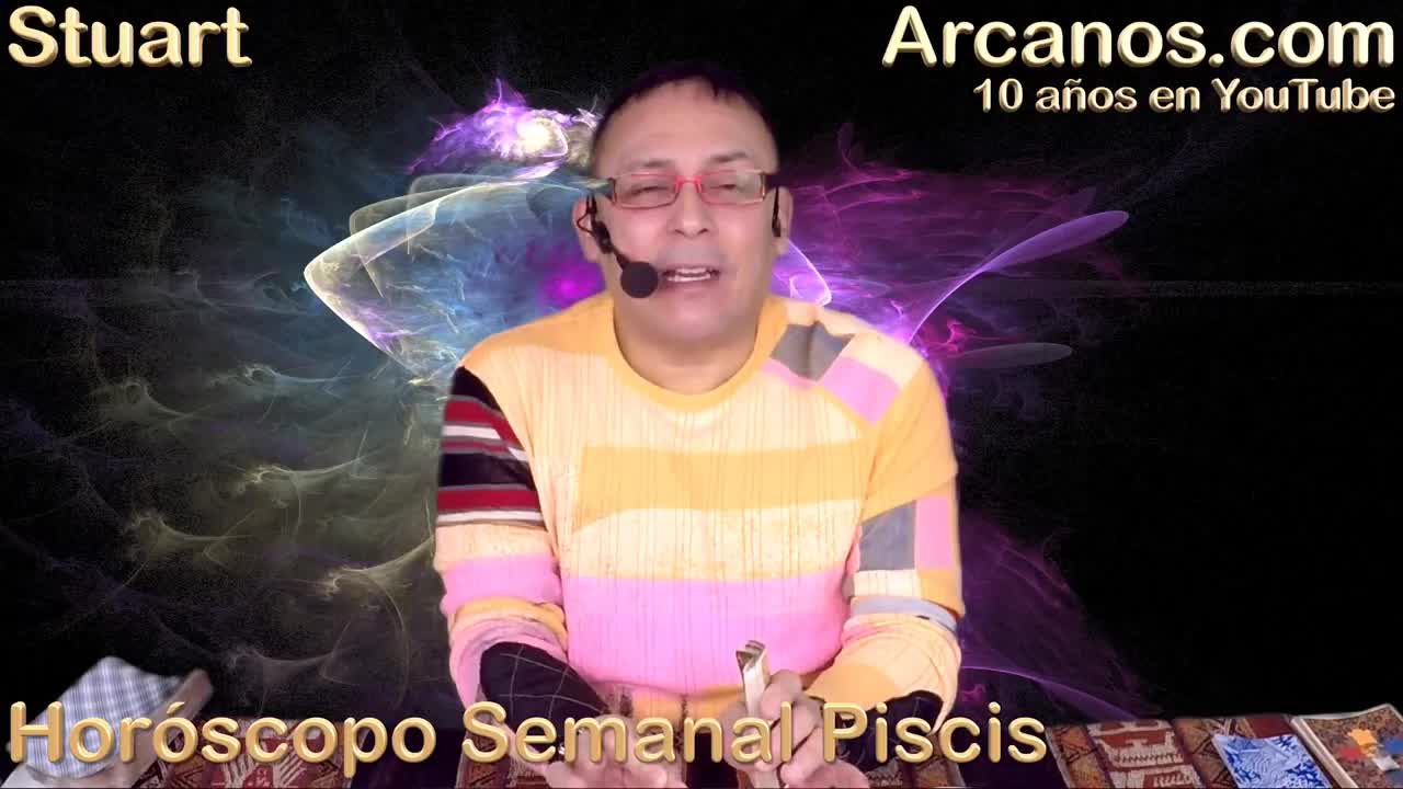 PISCIS ENERO 2018-04-21 al 27 Ene 2018-Amor Solteros Parejas Dinero Trabajo-ARCANOS.COM