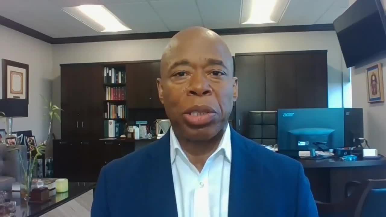 NYC Mayoral candidate Eric Adams: "We don't have to point the fingers at each other