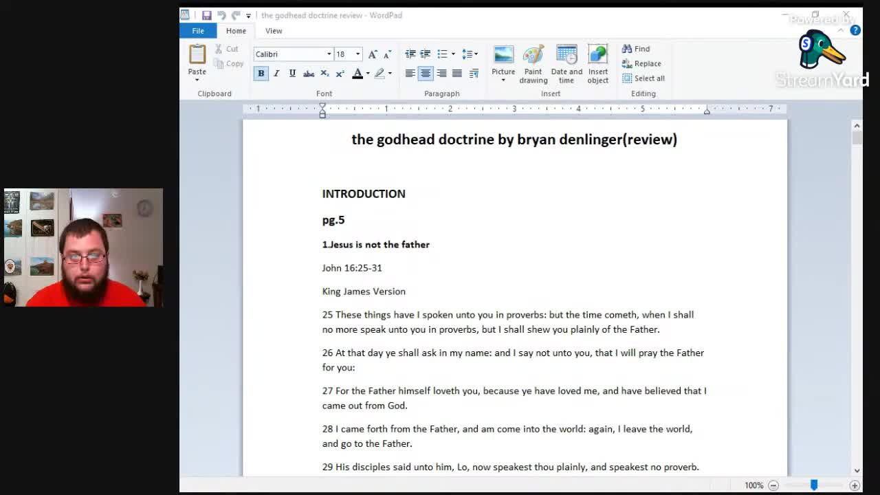 refuting Bryan's book, the godhead doctrine (part 1)