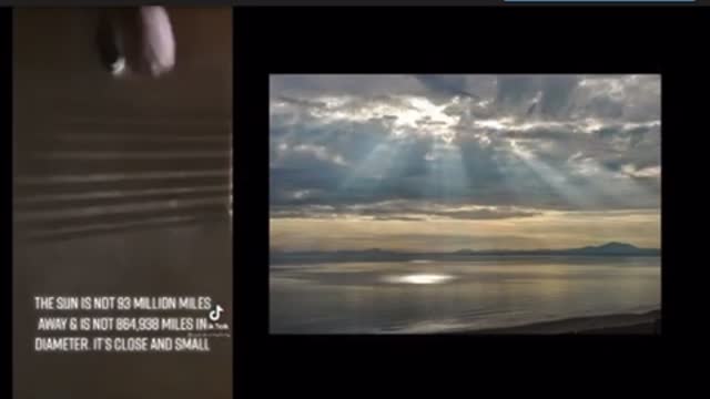 Crepuscular Rays on Flat Earth