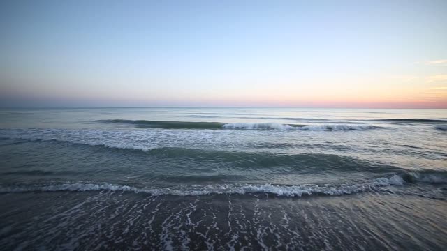 Beach and gentle waves