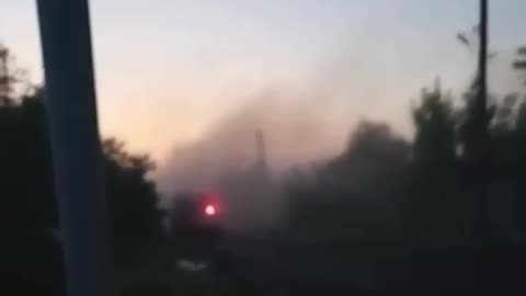 Street fighting in Lisichansk