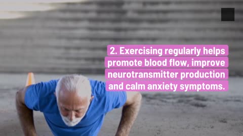 Exercises to reduce anxiety and stress