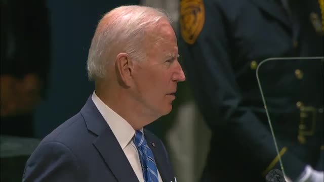 Biden Addresses UN General Debate, 76th Session