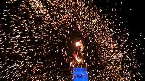 Fire show in Thailand