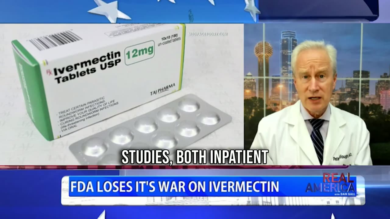 Dr. McCullough: “It’s a Complete Crime That Americans Were Denied Ivermectin”