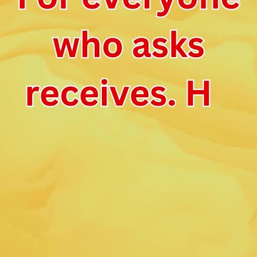 "The Assurance of Answered Prayer" Matthew 7:8.#shorts #youtube #yt #shortsvideo #youtubeshorts