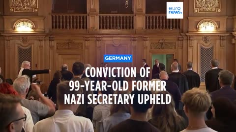 German court upholds conviction of 99-year-old former Nazi concentration camp secretary