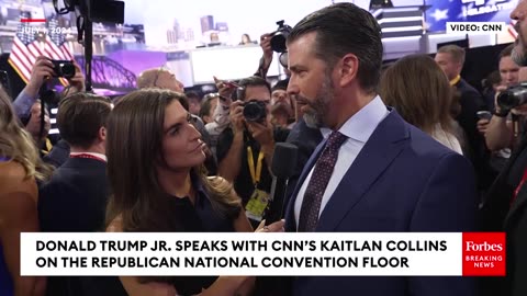 Trump Jr Gives Update On His Father At The RNC