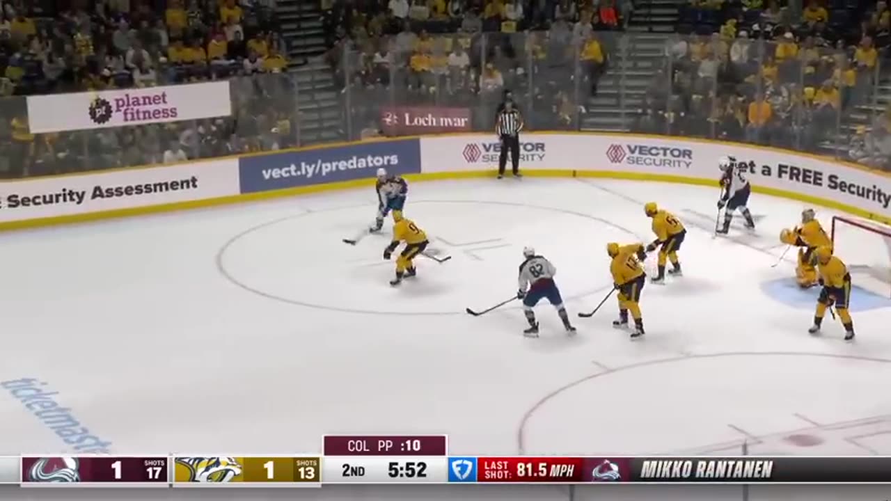 NHL Nashville Predators vs Colorado Avalanche 02/11/24