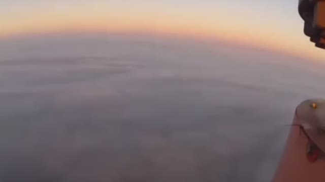 Changing light bulb on a radio tower 2,000ft high