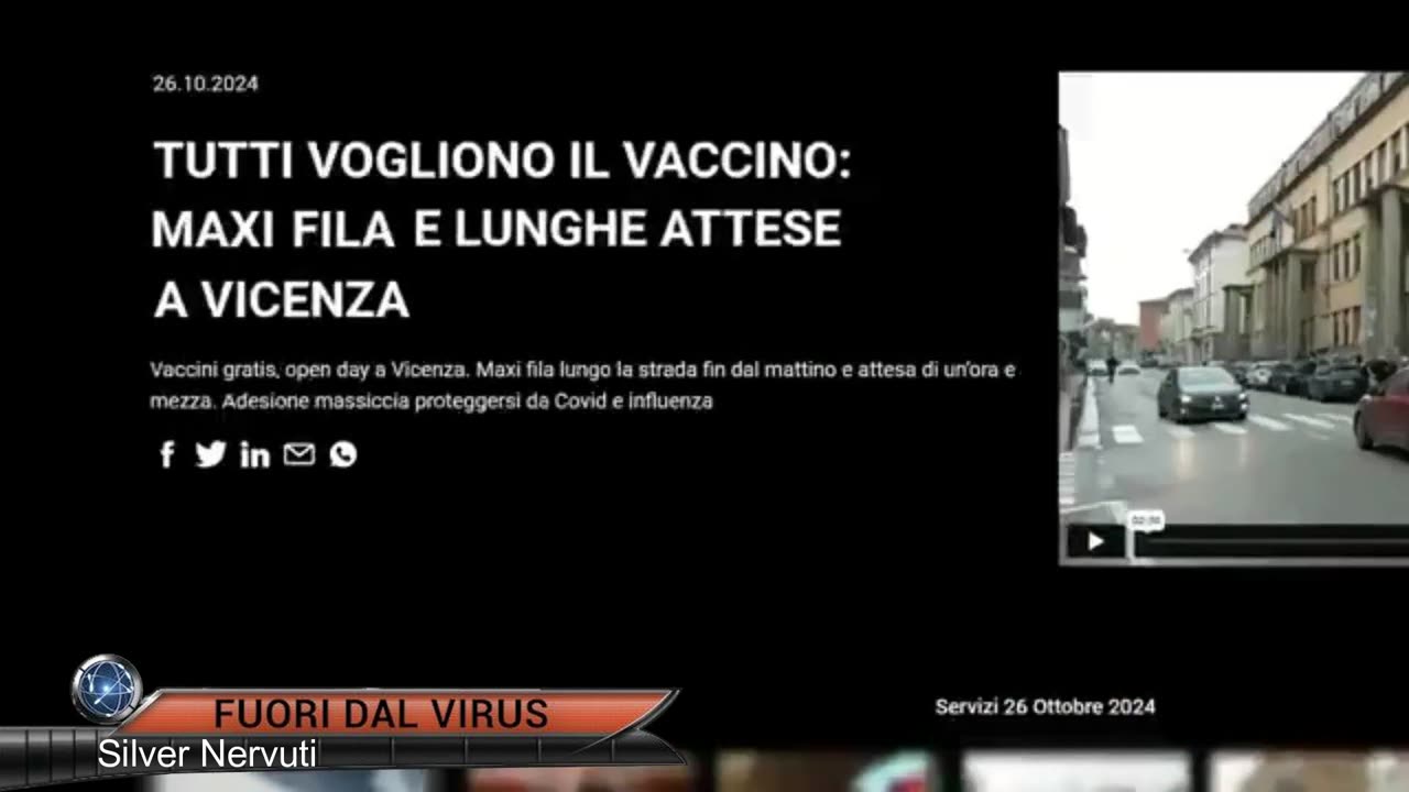 OPEN DAY VACCINAZIONI Fuori dal Virus n.1281.SP