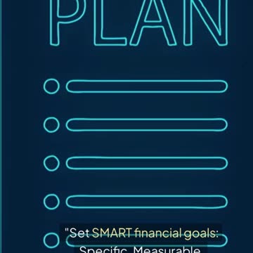 Set SMART Financial Goals