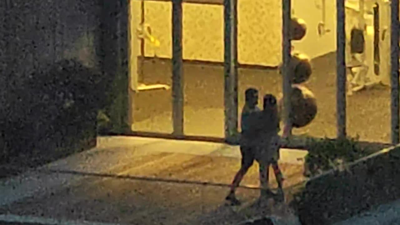 Couple Practice Wedding Dance On Brooklyn Balcony