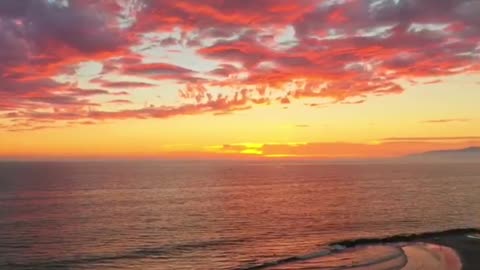 sunset glow