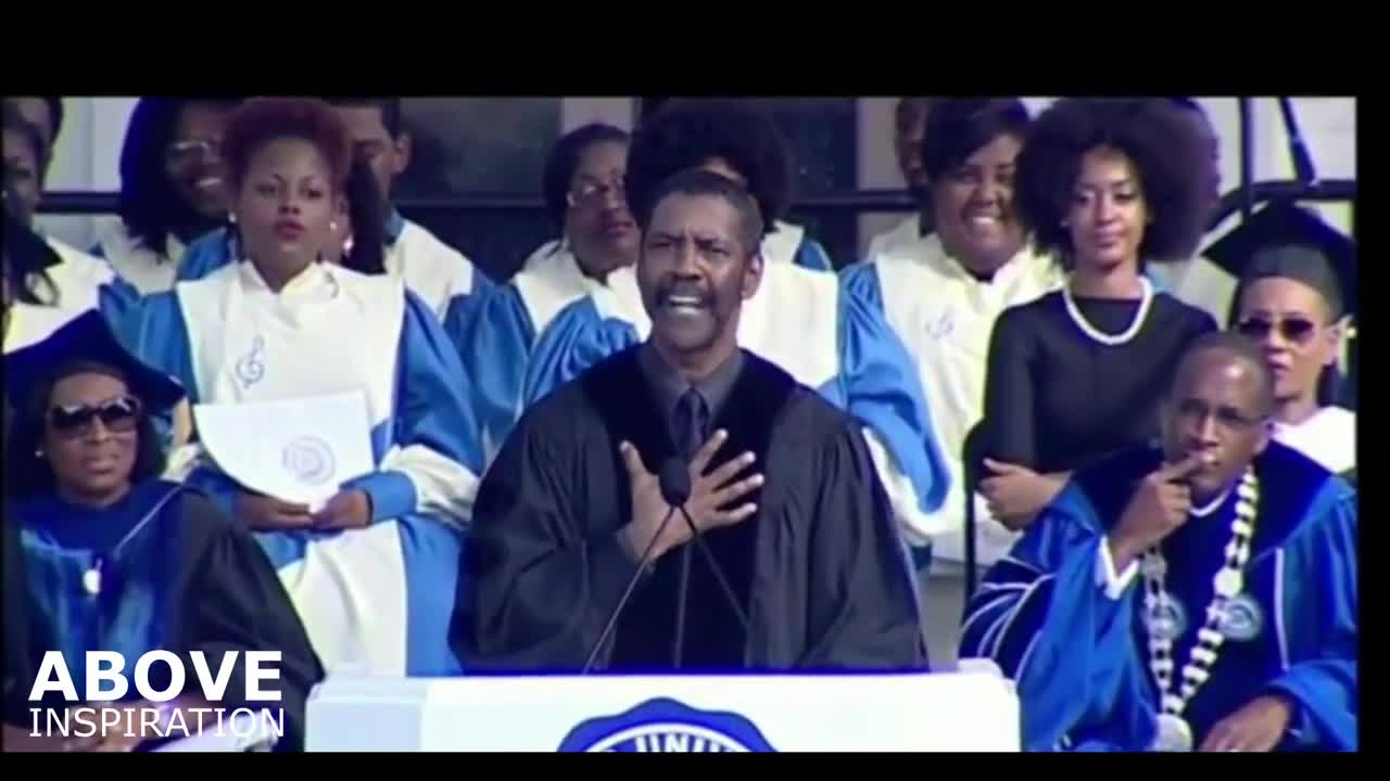 Put God First - Denzel Washington Motivational & Inspiring Commencement Speech