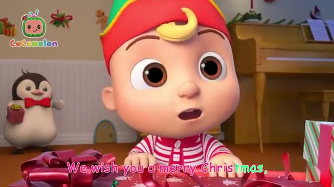 Family Christmas Songs | Jingle Bells, We Wish You a Merry Christmas | CoComelon Nursery Rhymes