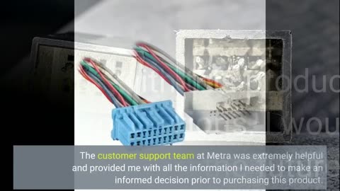 Metra 70-5510 Factory #Amplifier Integration Harness for Select-Overview