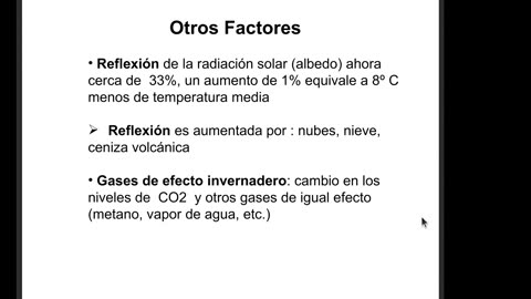 El clima en la Tierra (y 2)