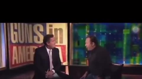 Alex Clowns Piers Morgan