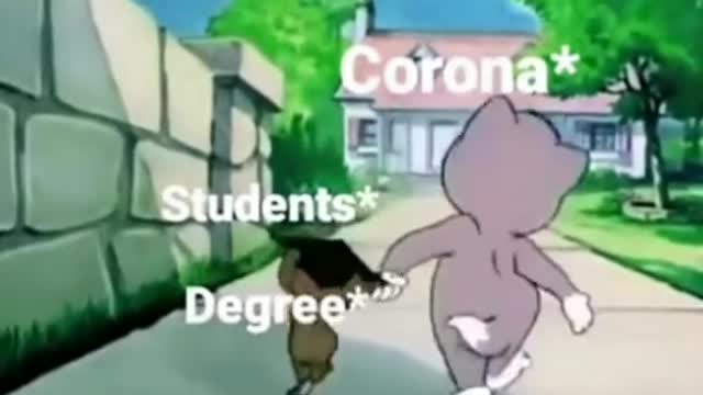 Funny video on Coronavirus with Tom and Jerry cartoon