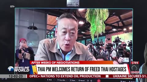 Thai PM welcomes return of freed Thai hostages