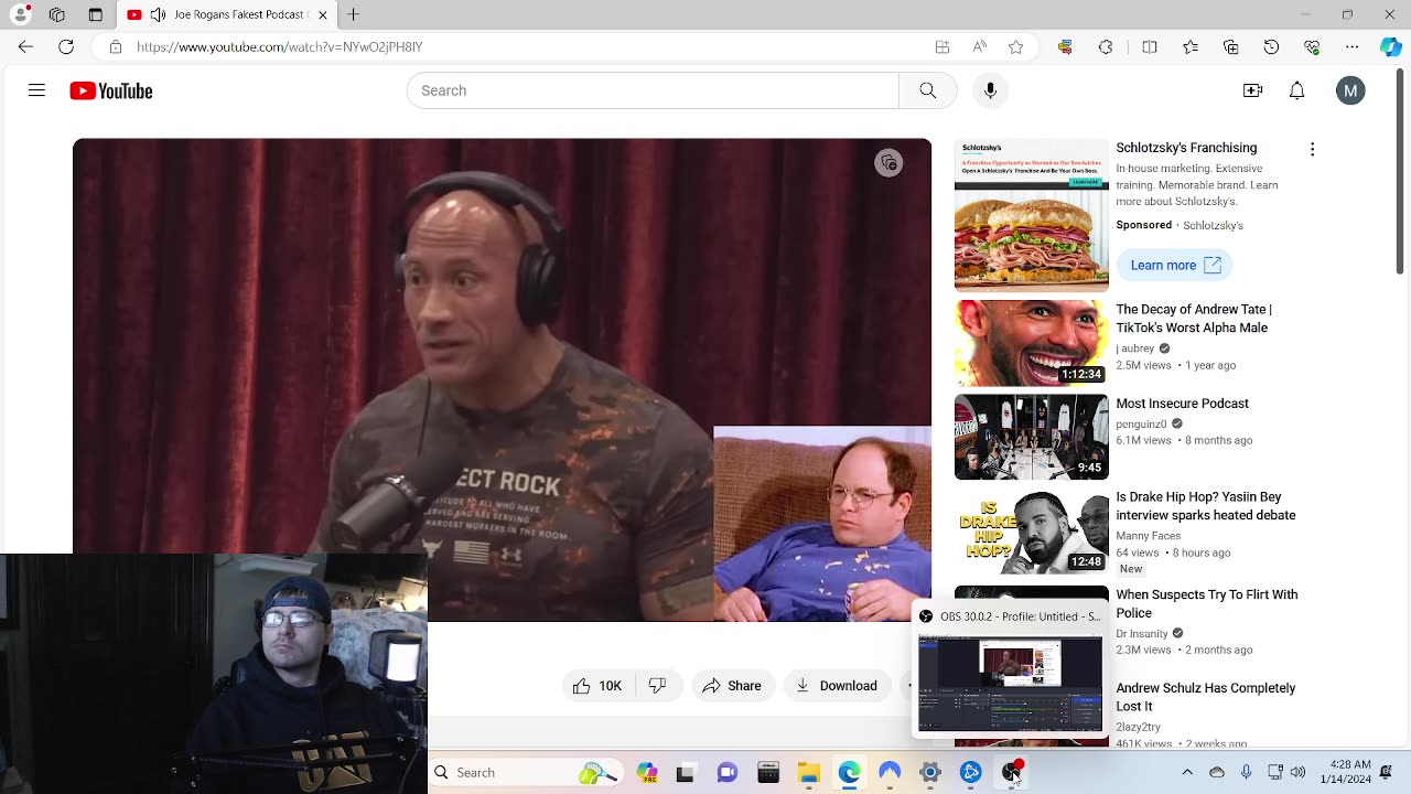 Just chatting, watching youtube
