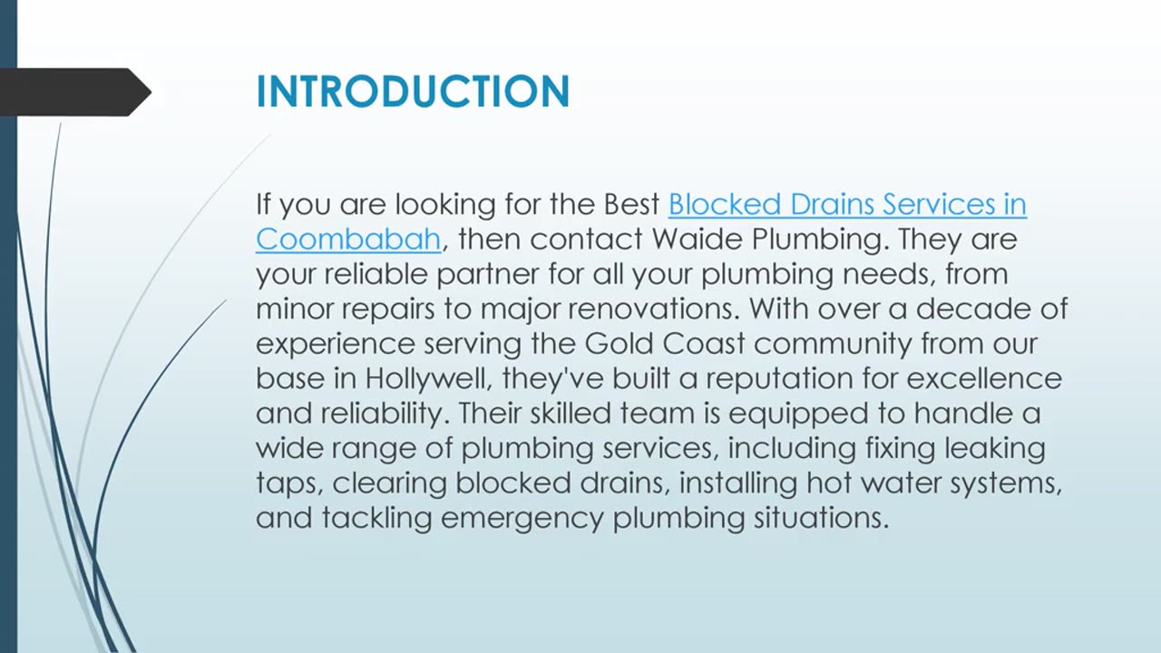 Best Blocked Drains Services in Coombabah