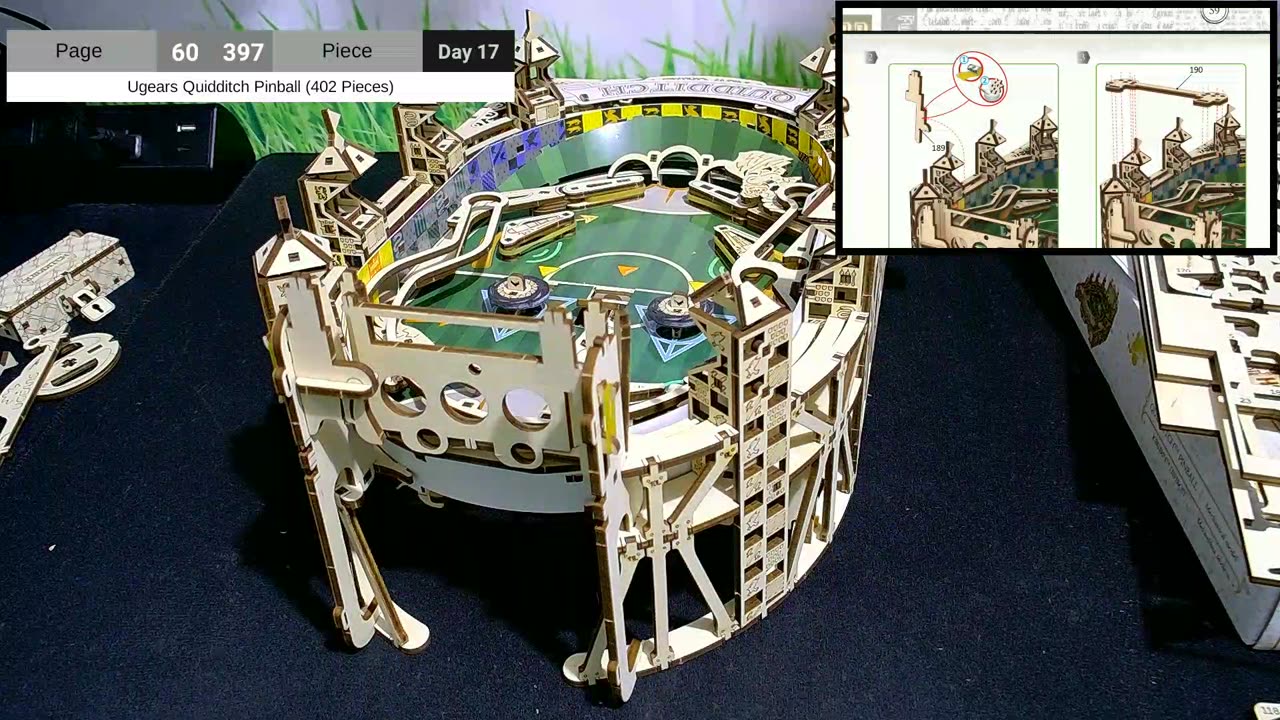 Ugears Quidditch Pinball Day 17 - Just Rest Your Eyes (JRYE#479)