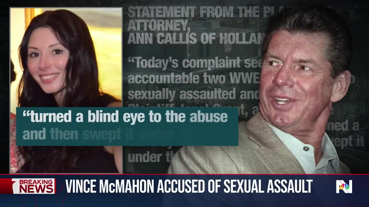 WWE founder Vince McMahon accused of sexual assault, trafficking