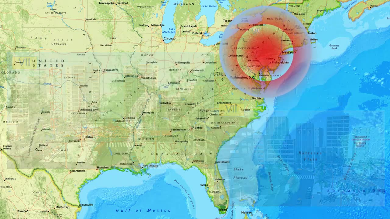 How dangerous is a M7.5 earthquake in New York ?