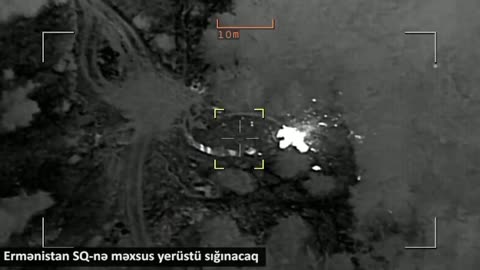 Azerbaijani UAV strikes in Armenia.