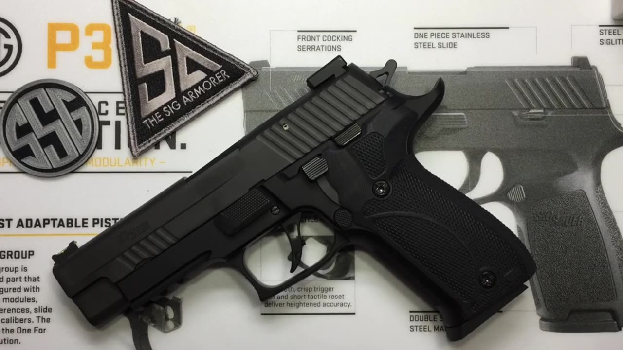 Sig Armorer superStrut install video for p series Sig Sauer pistols