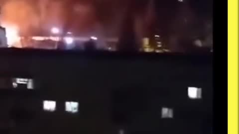 Ukraine-Russia War- Visuals of Russian air attack on Ukraine