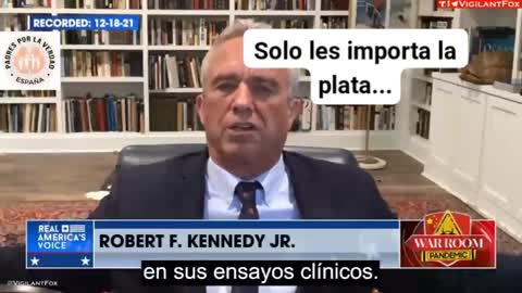 Robert F Kennedy sobre las 4 empresas que fabrican las vacunas. Covid 19 Plandemia Coronavirus