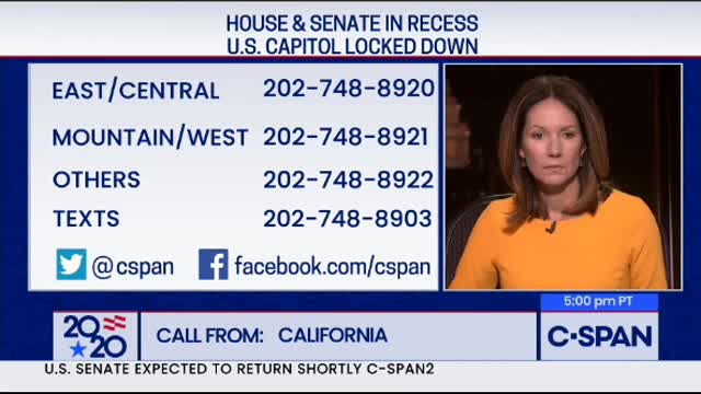 C- Span capitol storm