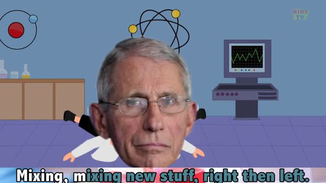 Dr. Fauci The Little Scientist! Dr. Fauci is Science!