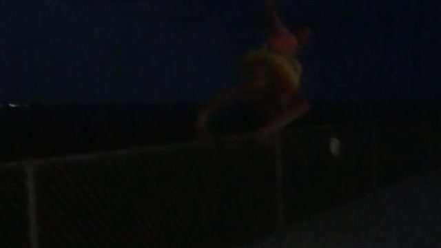 Guy breaks into pool