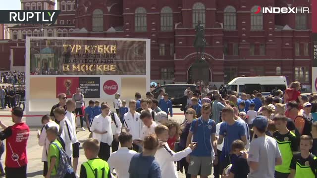 Trofej Svjetskog kupa stigao u Moskvu