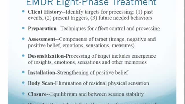 The 8 Step EMDR Process Summarized