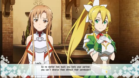 ZDC SAO RE HF ソードアート・オンライン －ホロウ・フラグメント－ PC Part 59 Divorce Event with All Choices and no change with or without Philia
