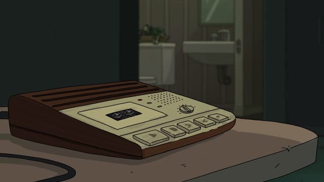 Answering machine scene-#Rick and Morty shorts