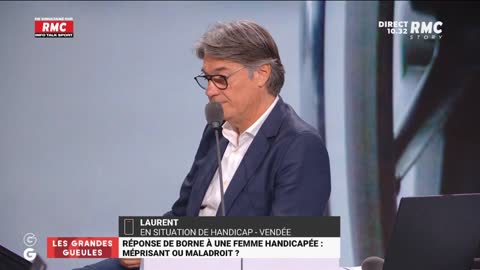 Élisabeth Borne et son discours